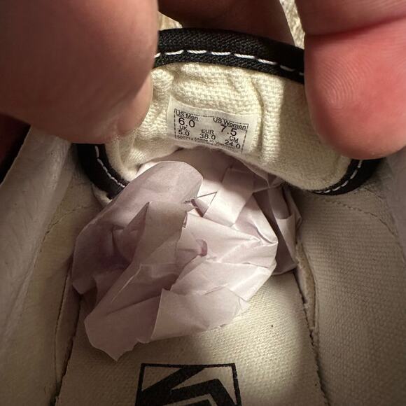 Women’s Vans Old Skool Flame Graphic Sneakers Black, Size 7.5 - Picture 11 of 11